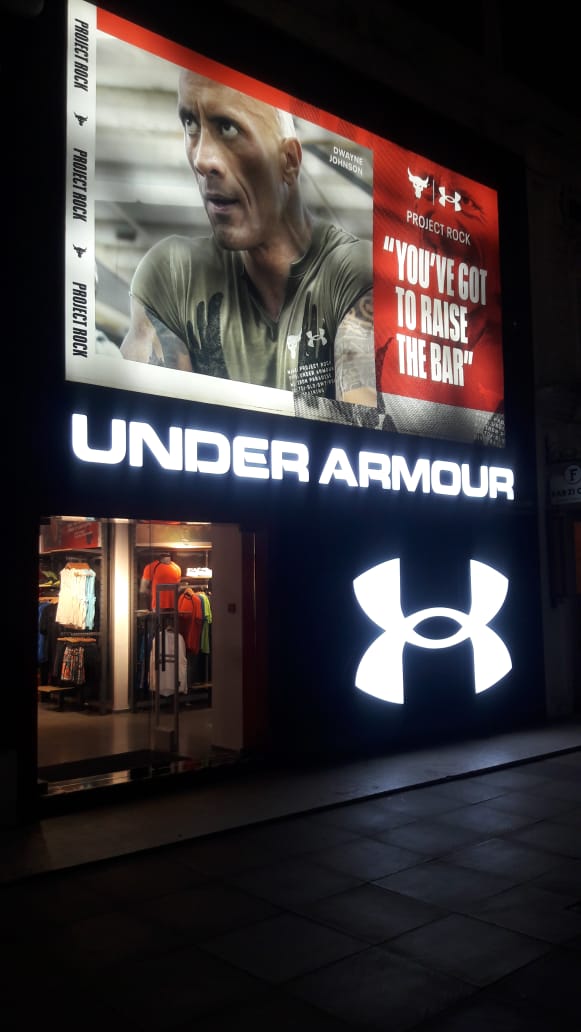 Under Armour Storefront Mumbai